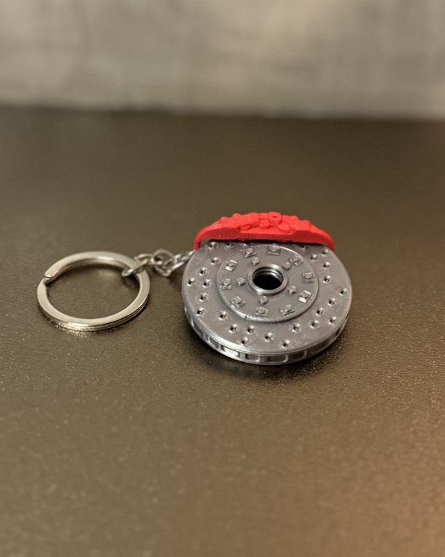 Brake Keychain 3D printed