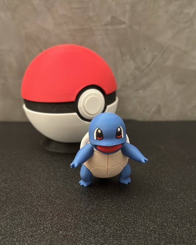 3D Printed Squirtle - Pokemon figure